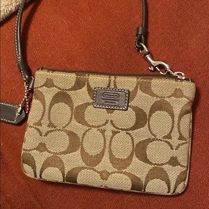 Coach wristlet